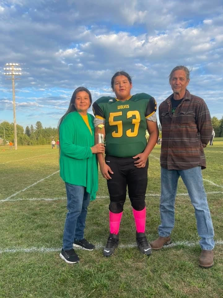 Tthigwes Jackson and family