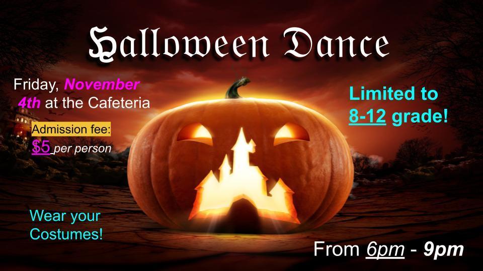 HS Halloween Dance 2022